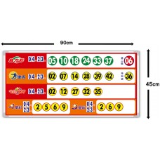 開獎白板(56831)-(小白板)-45*90CM